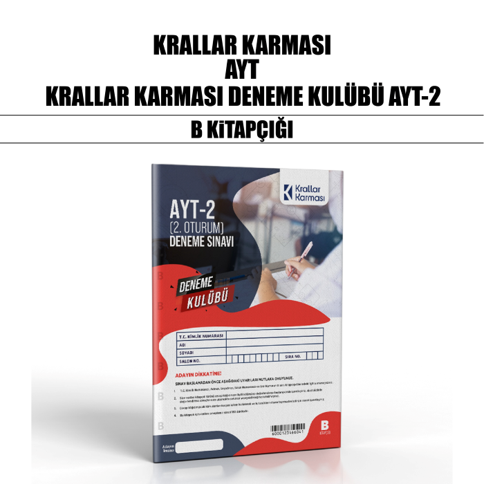 KRALLAR YKS AYT DENEME KULÜBÜ SNV 2-B - 25-26